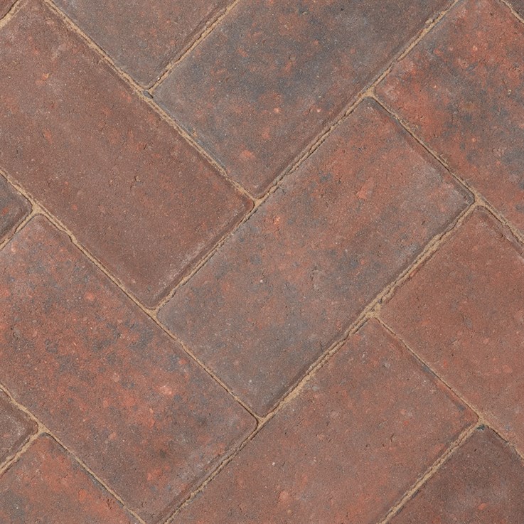 Bradstone Driveway 50mm Block Paving Brindle				